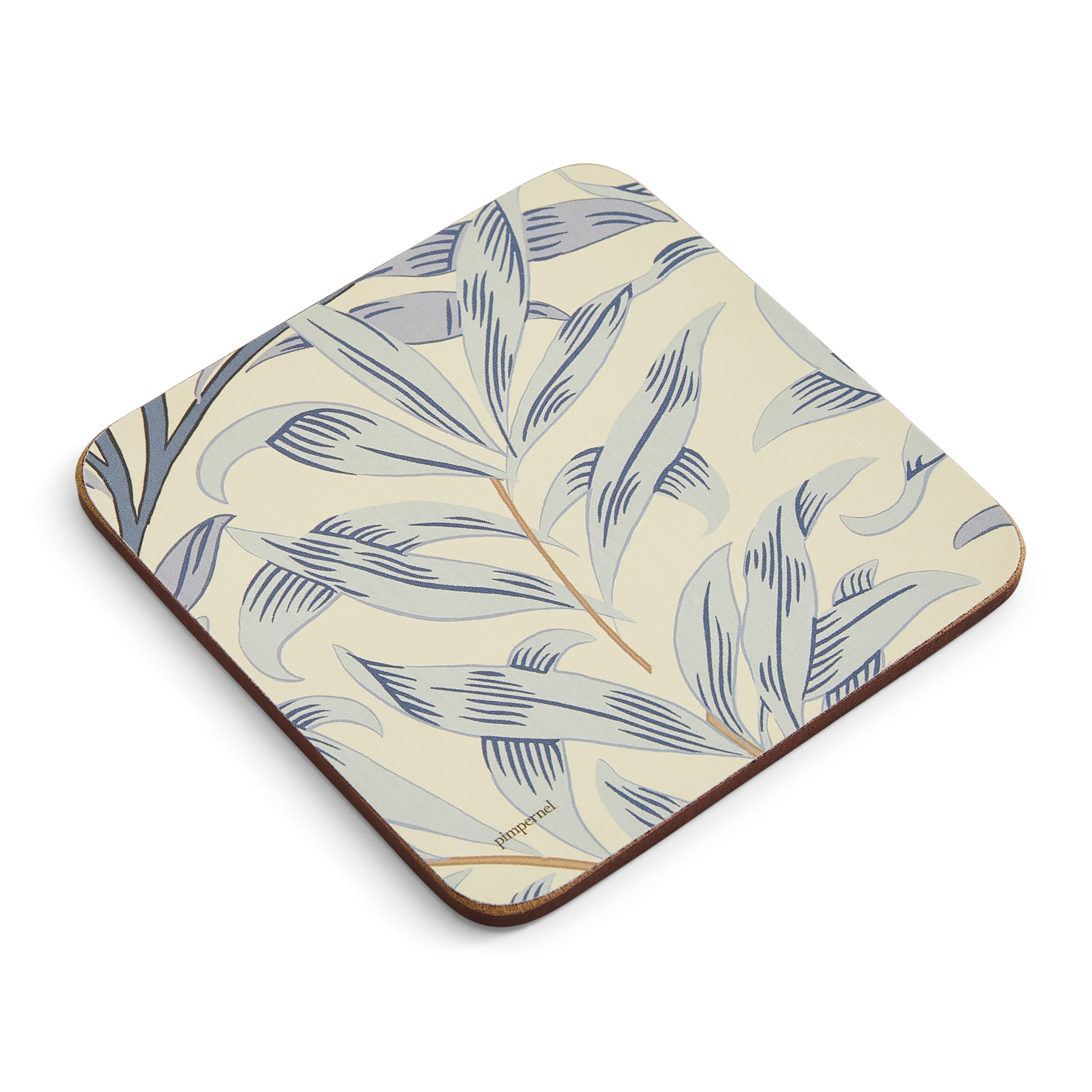 Morris & Co Willow Bough 6 Coasters, Blue image number null